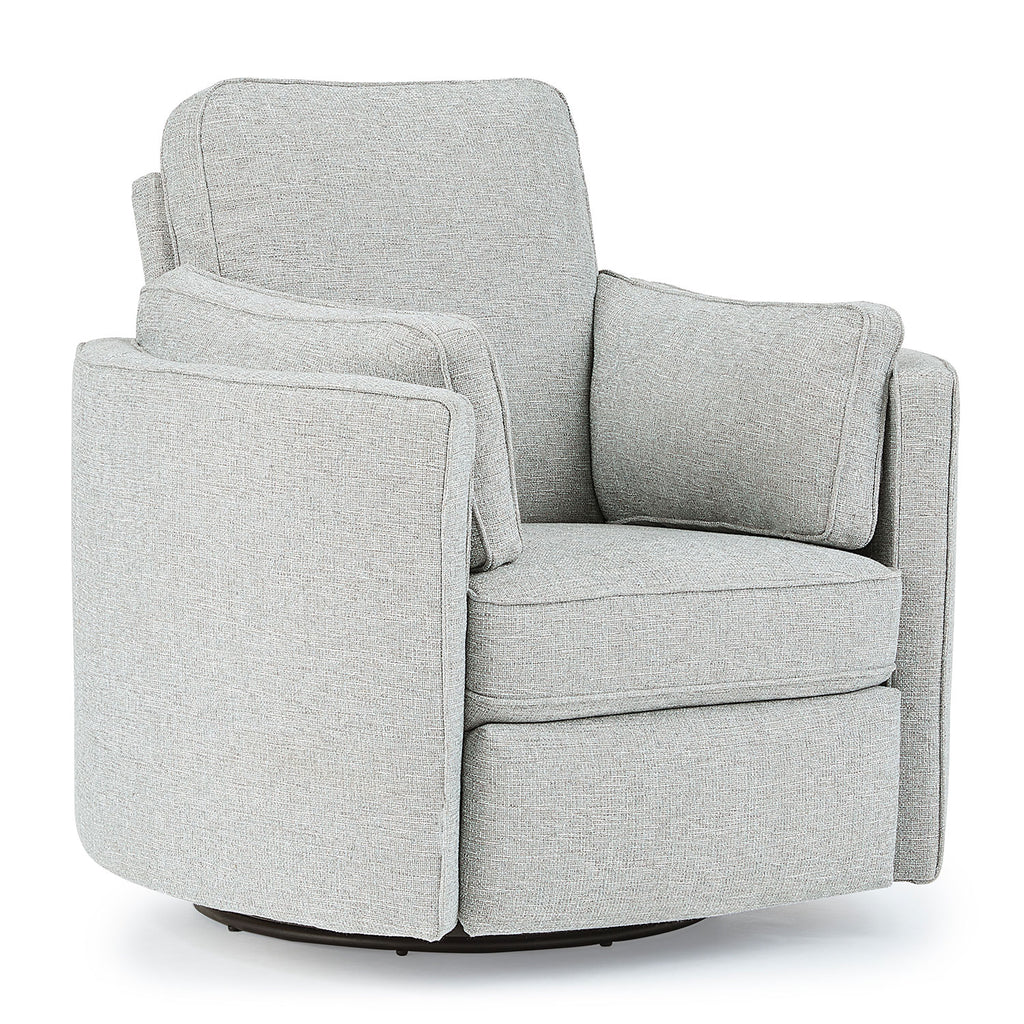 Luana Swivel Recliner in an alternate fabric