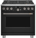36" Smart Dual-Fuel Range with No-Preheat Air Fry