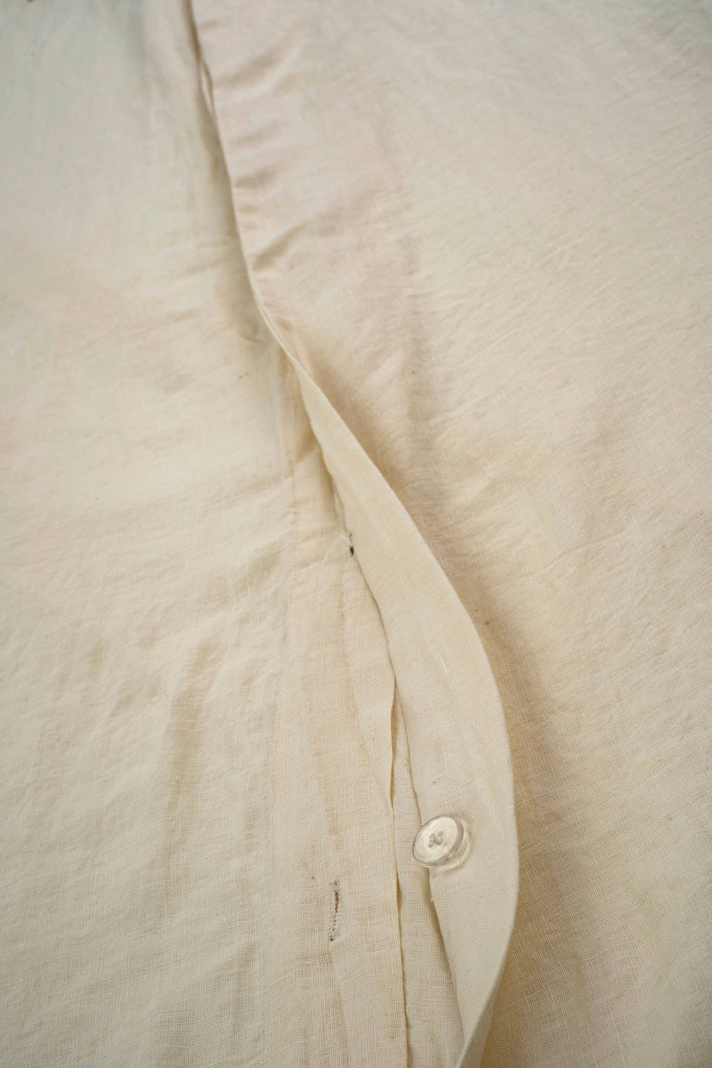 Reverie Linen Duvet Set Ivory