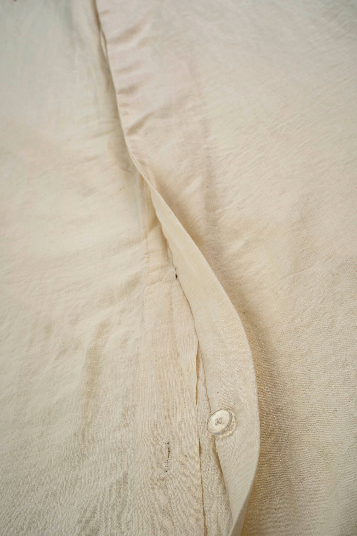 Reverie Linen Duvet Set Ivory