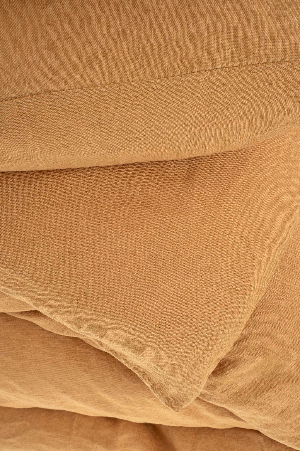 Reverie Linen Duvet Set Curry