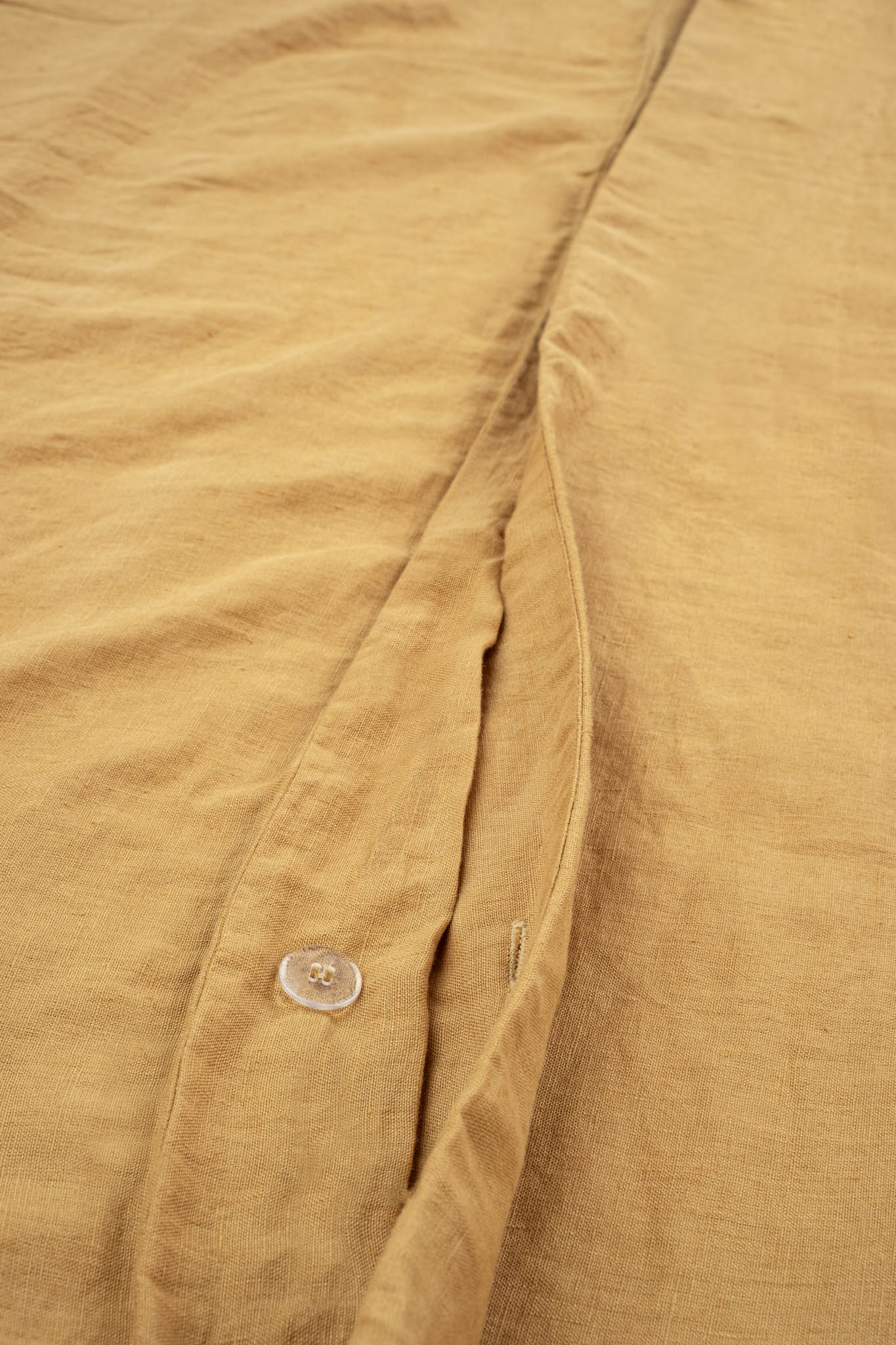 Reverie Linen Duvet Set Curry