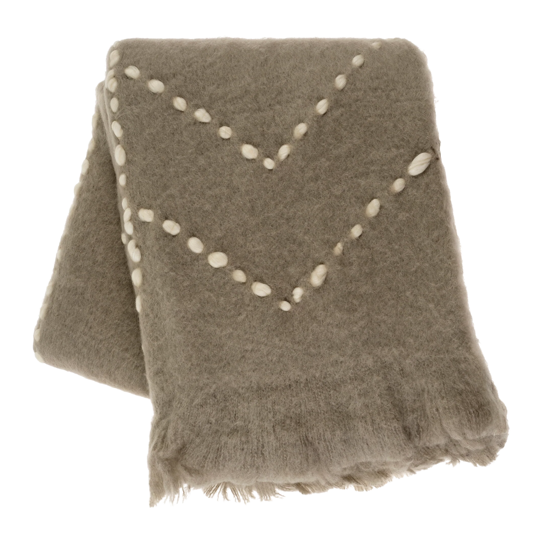 Kristiansand Wool Blend Throw