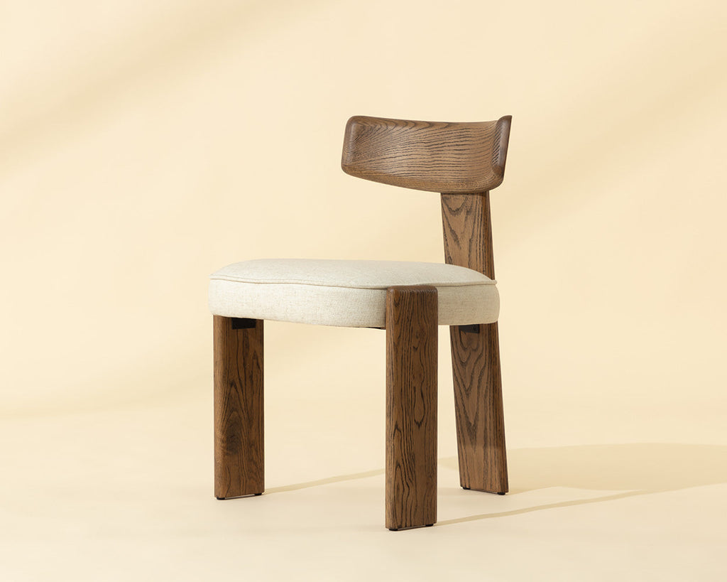 Horton Dining Chair - Warm Brown