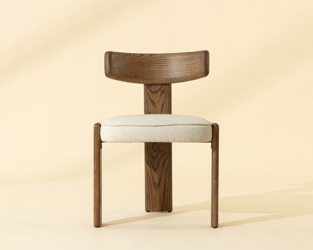 Horton Dining Chair - Warm Brown