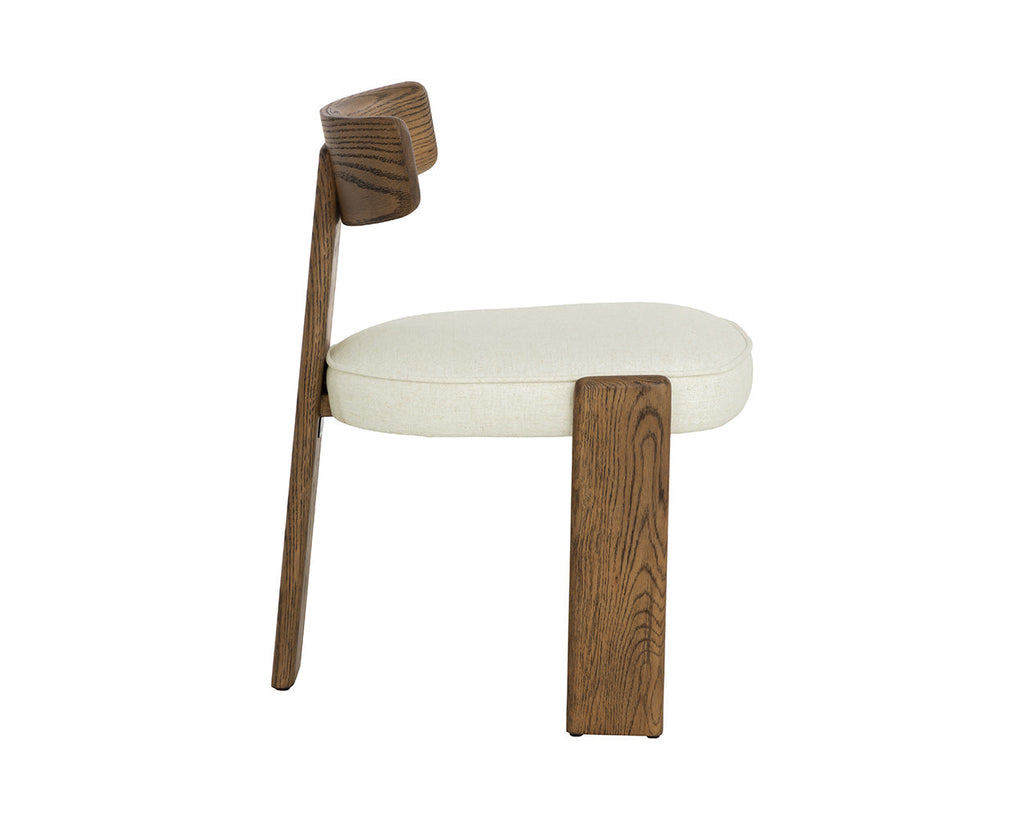 Horton Dining Chair - Warm Brown
