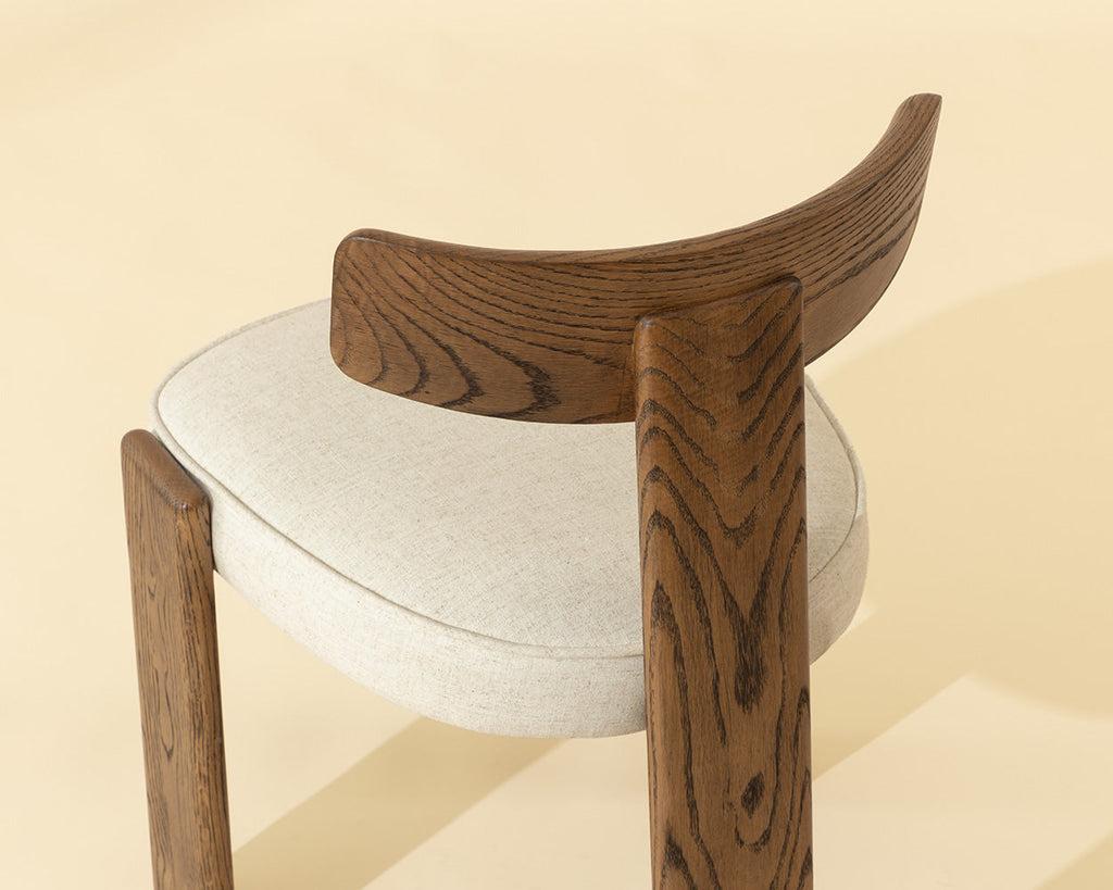 Horton Dining Chair - Warm Brown