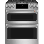 30" Double Oven Gas Range with No-Preheat Air Fry in Stainless Steel