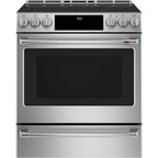 30" Induction Range with Warming Drawer and No-Preheat Air Fry in Stainless Steel