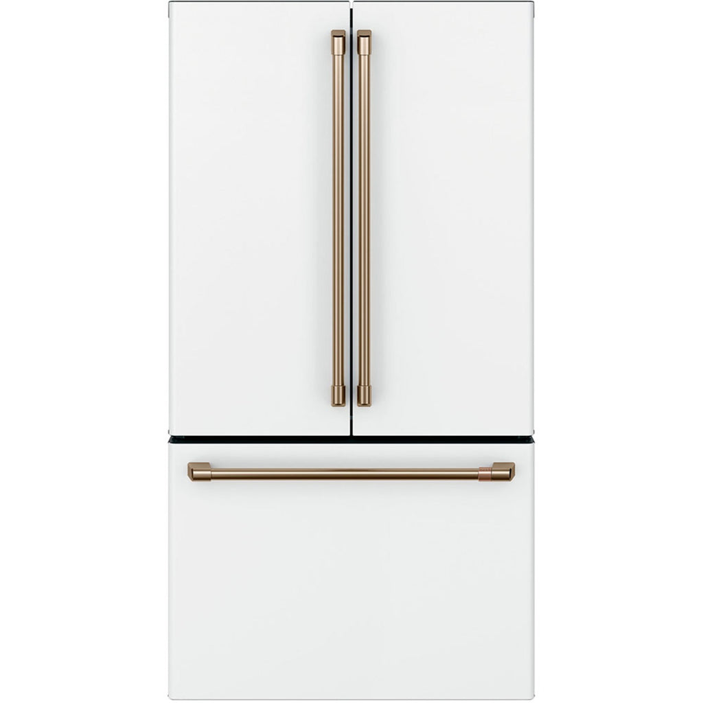 23.1 Cu. Ft. Counter-Depth French-Door Refrigerator in Matte White