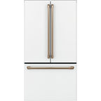 23.1 Cu. Ft. Counter-Depth French-Door Refrigerator in Matte White