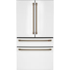 23.2 Cu. Ft. Counter-Depth 4-Door French-Door Refrigerator with Dual-Dispense AutoFill Pitcher in Matte White
