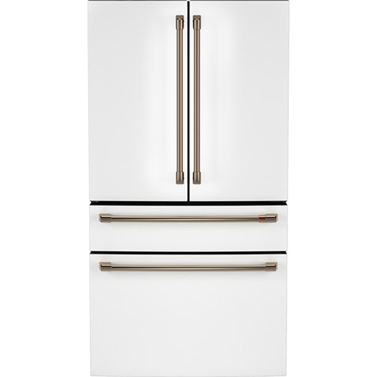 23.2 Cu. Ft. Counter-Depth 4-Door French-Door Refrigerator with Dual-Dispense AutoFill Pitcher in Matte White