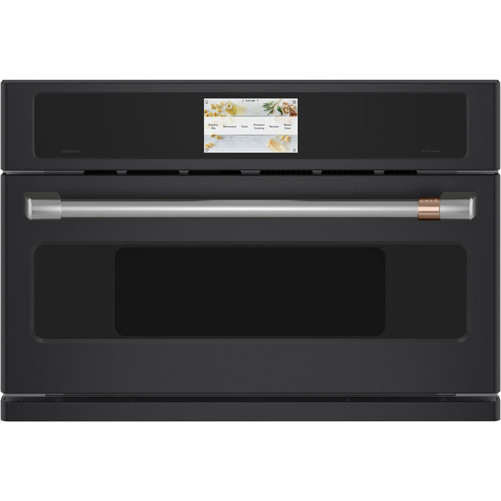 30" Smart Five in One Oven with 120V Advantium Technology in Matte Black