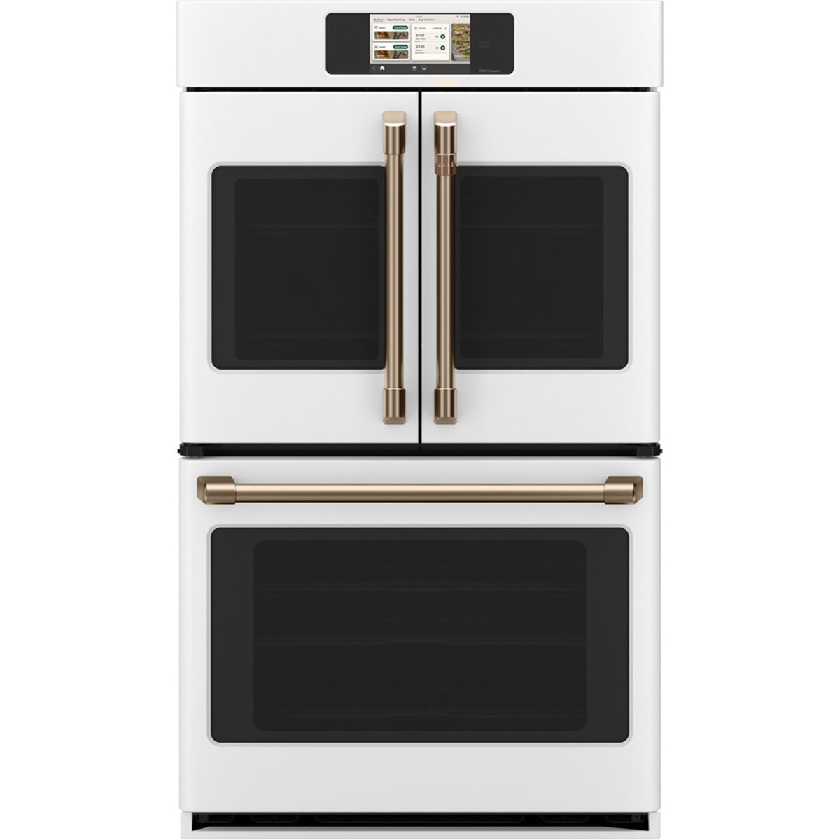 Professional Series 30" Smart Built-In French-Door Double Wall Oven in Matte White