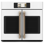 Professional Series 30" Smart Built-In French-Door Single Wall Oven in Matte White