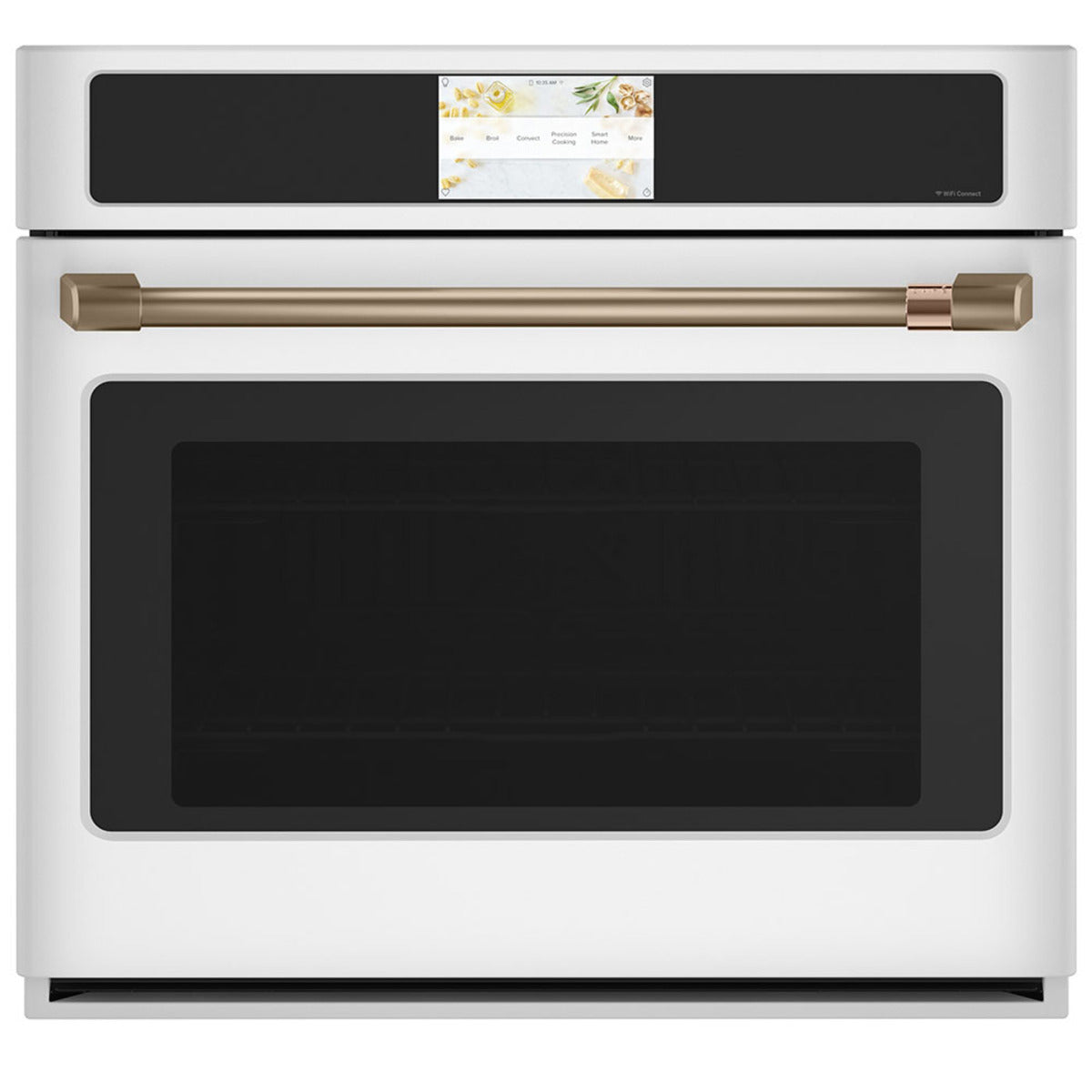 30" Built-In Convection Single Wall Oven with No-Preheat Air Fry in Matte White