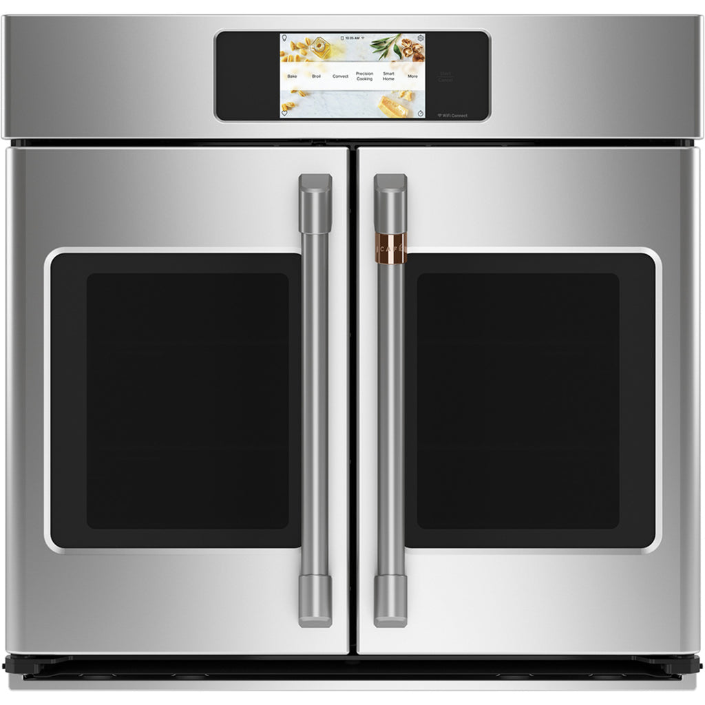 30" Built-In French-Door Single Convection Wall Oven in Stainless Steel