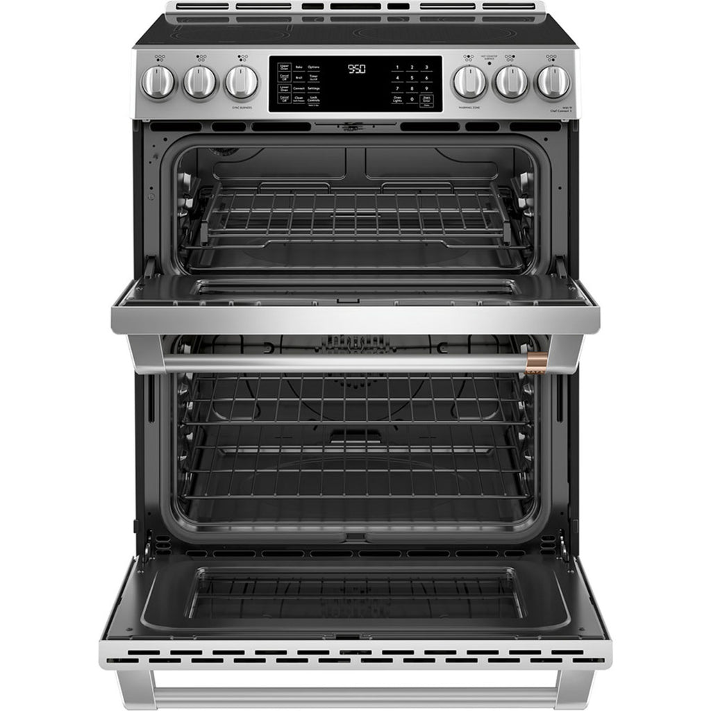 30" Induction Range with Double Oven and No-Preheat Air Fry in Stainless Steel