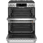 30" Induction Range with Double Oven and No-Preheat Air Fry in Stainless Steel