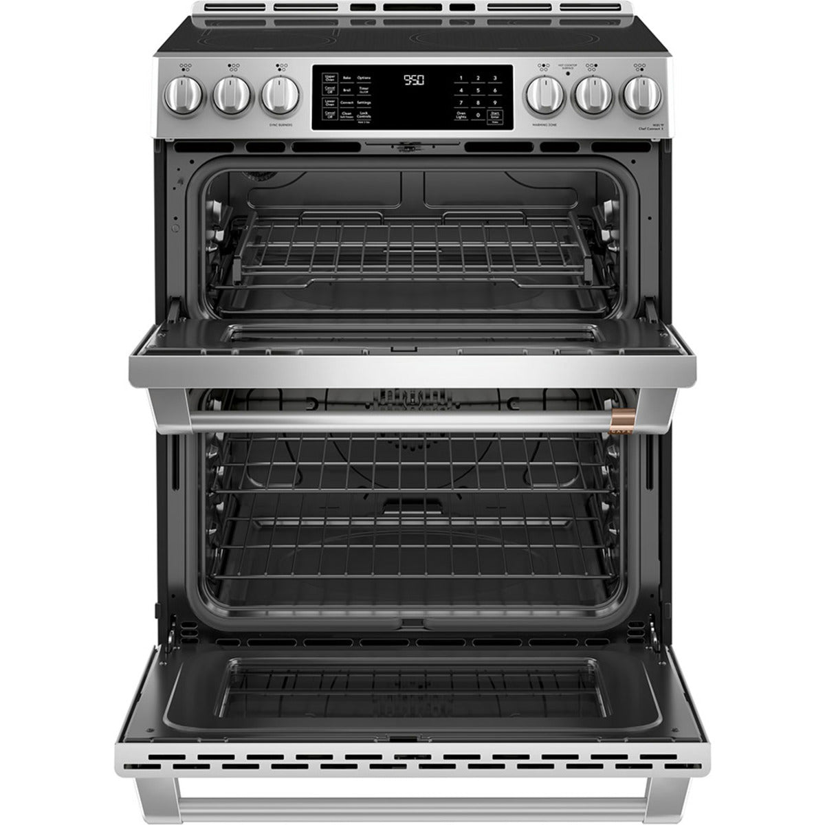 30" Induction Range with Double Oven and No-Preheat Air Fry in Stainless Steel