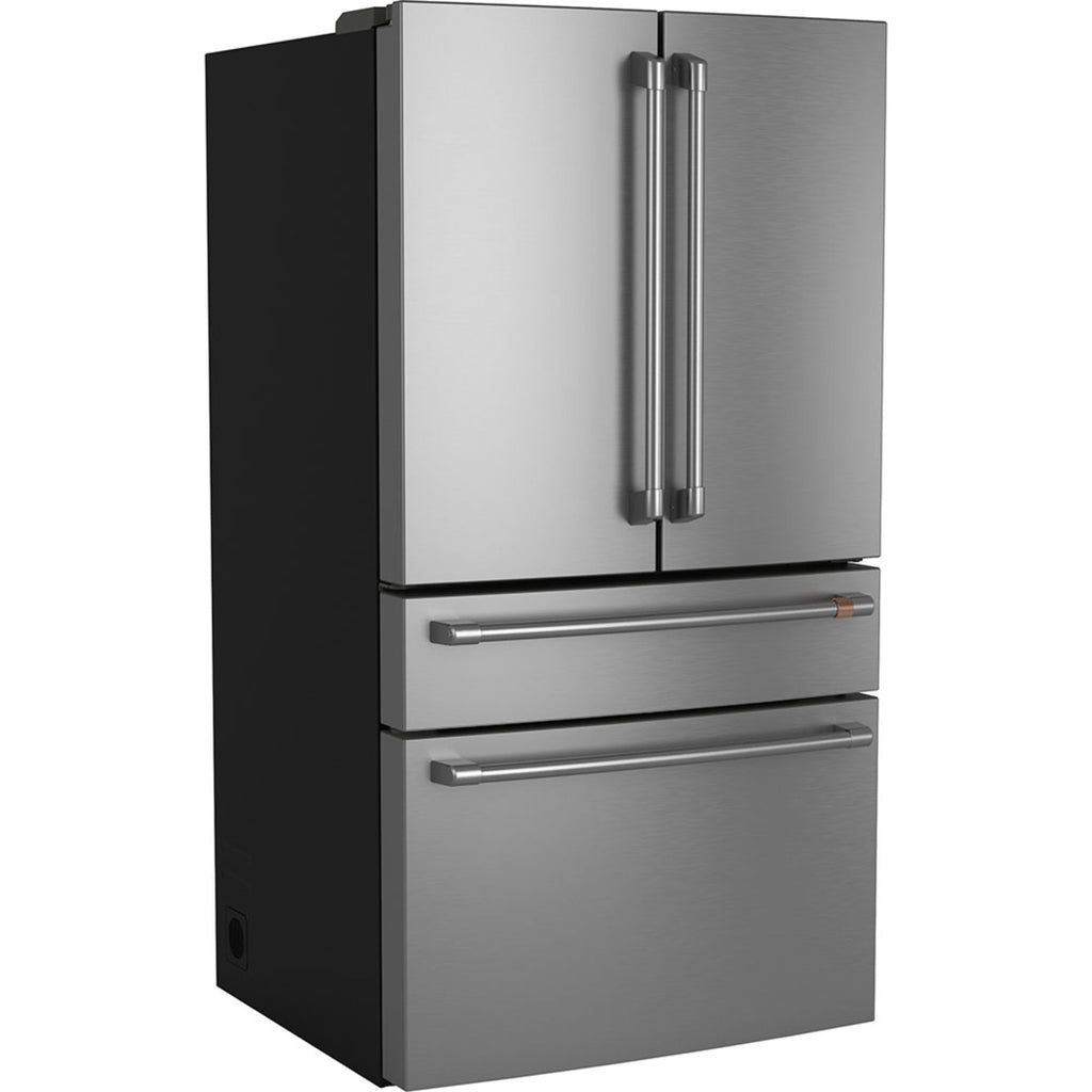 23.2 Cu. Ft. Counter-Depth 4-Door French-Door Refrigerator with Dual-Dispense AutoFill Pitcher in Stainless Steel