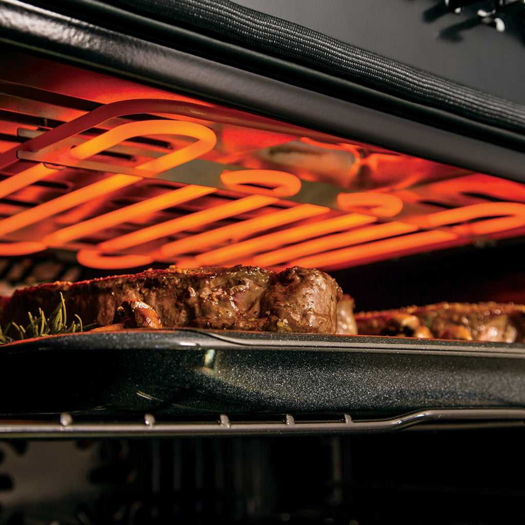 30" Built-In French-Door Double Convection Wall Oven in Stainless Steel