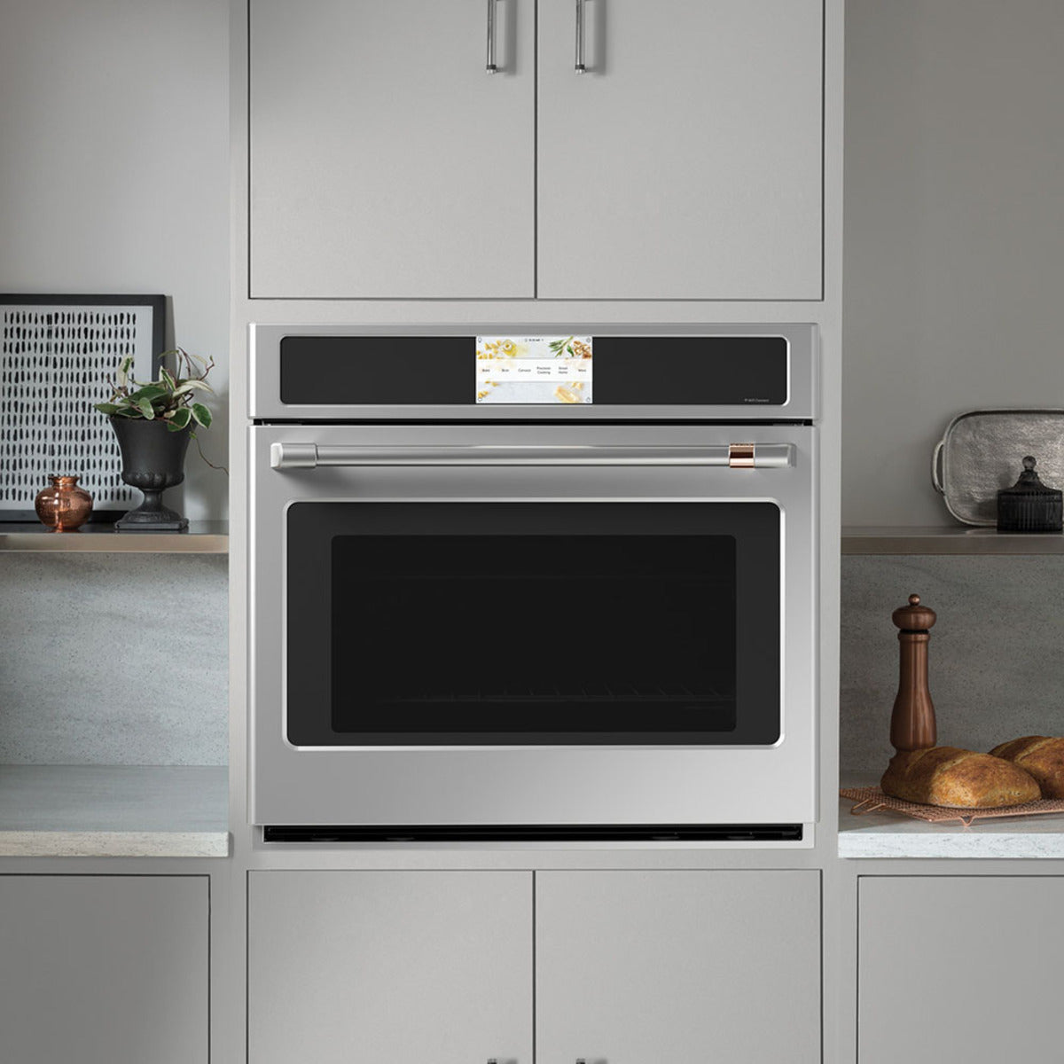 30" Built-In Convection Single Wall Oven with No-Preheat Air Fry in Stainless Steel