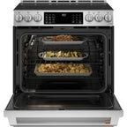 30" Induction Range with Warming Drawer and No-Preheat Air Fry in Stainless Steel