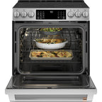 30" Slide-In Radiant Range with No-Preheat Air Fry in Stainless Steel