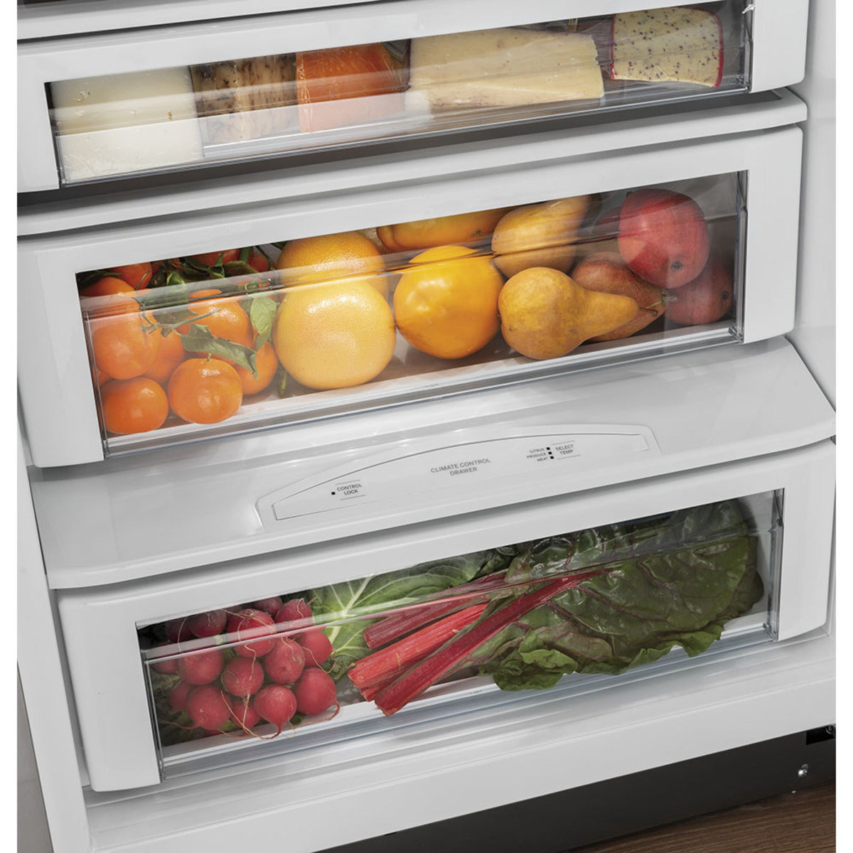 21.9 Cu. Ft. Counter-Depth Side-by-Side Refrigerator in Stainless Steel