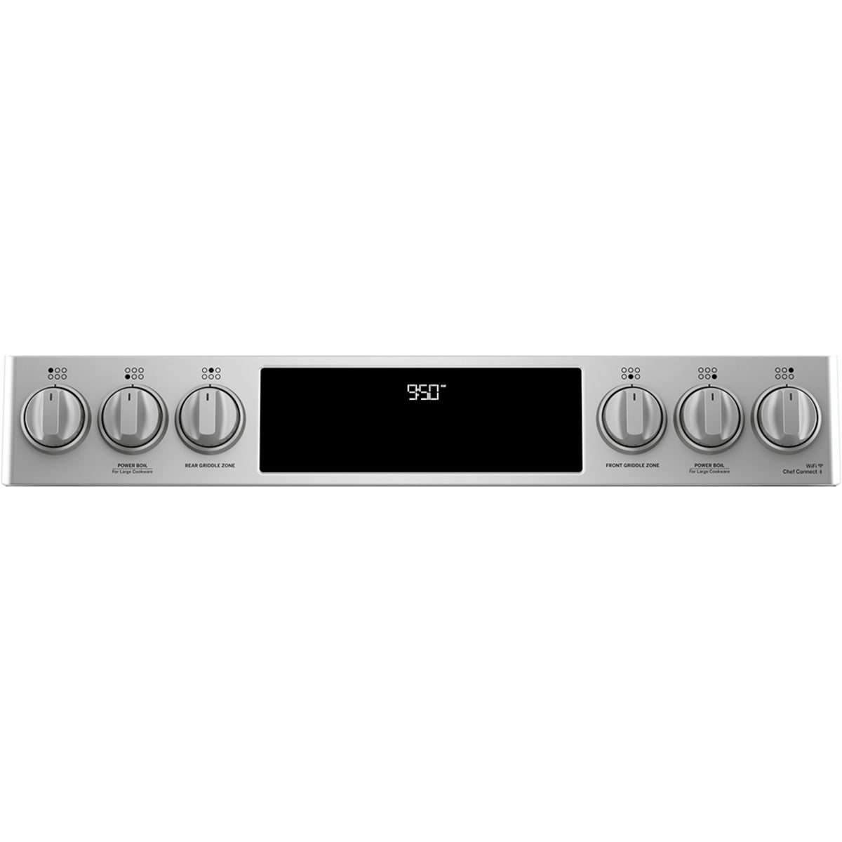 30" Dual-Fuel Range with Double Oven and No-Preheat Air Fry in Stainless Steel