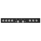 48" Smart Dual-Fuel Commercial-Style Range with No-Preheat Air Fry in Matte Black