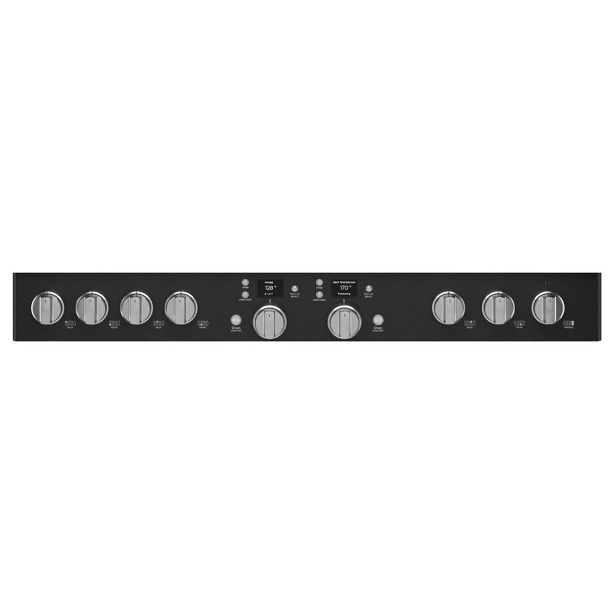 48" Smart Dual-Fuel Commercial-Style Range with No-Preheat Air Fry in Matte Black
