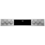 30" Slide-In Dual-Fuel Range with No-Preheat Air Fry in Stainless Steel