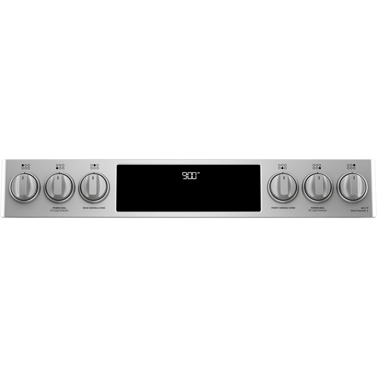 30" Slide-In Dual-Fuel Range with No-Preheat Air Fry in Stainless Steel
