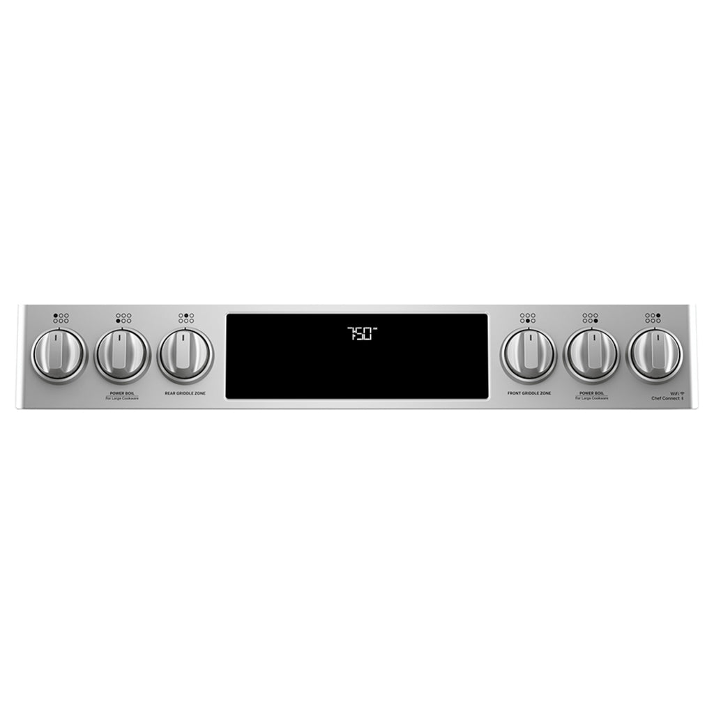 30" Double Oven Gas Range with No-Preheat Air Fry in Stainless Steel
