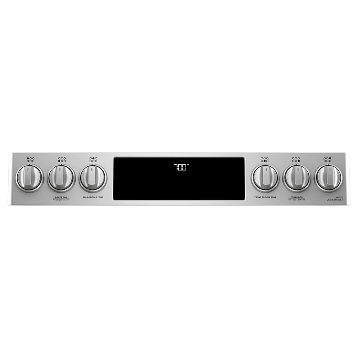 30" Slide-In Gas Range with Convection and No-Preheat Air Fry in Stainless Steel
