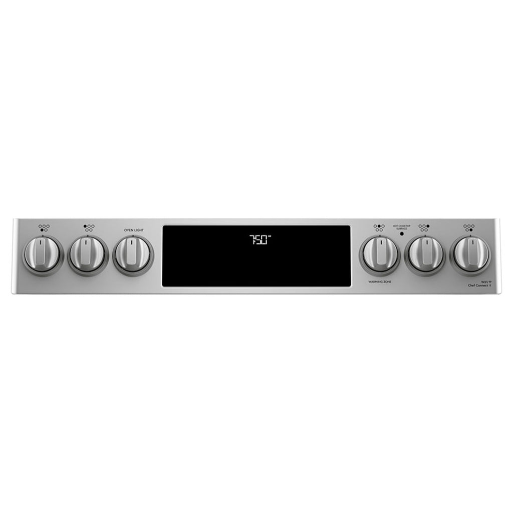 30" Slide-In Radiant Double Oven Range with No-Preheat Air Fry in Stainless Steel