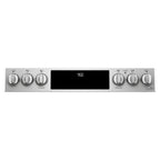 30" Induction Range with Double Oven and No-Preheat Air Fry in Stainless Steel