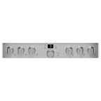 36" Smart All-Gas Commercial-Style Range with No-Preheat Air Fry in Stainless Steel