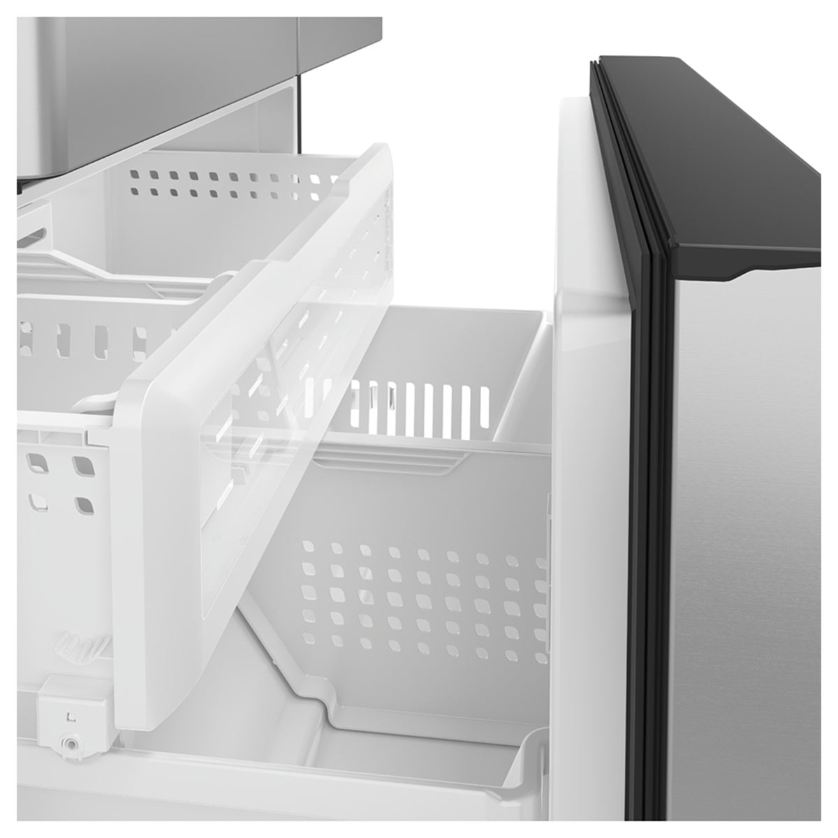 23.1 Cu. Ft. Counter-Depth French-Door Refrigerator in Stainless Steel