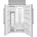 42" Built-In Side-by-Side Refrigerator in Stainless Steel