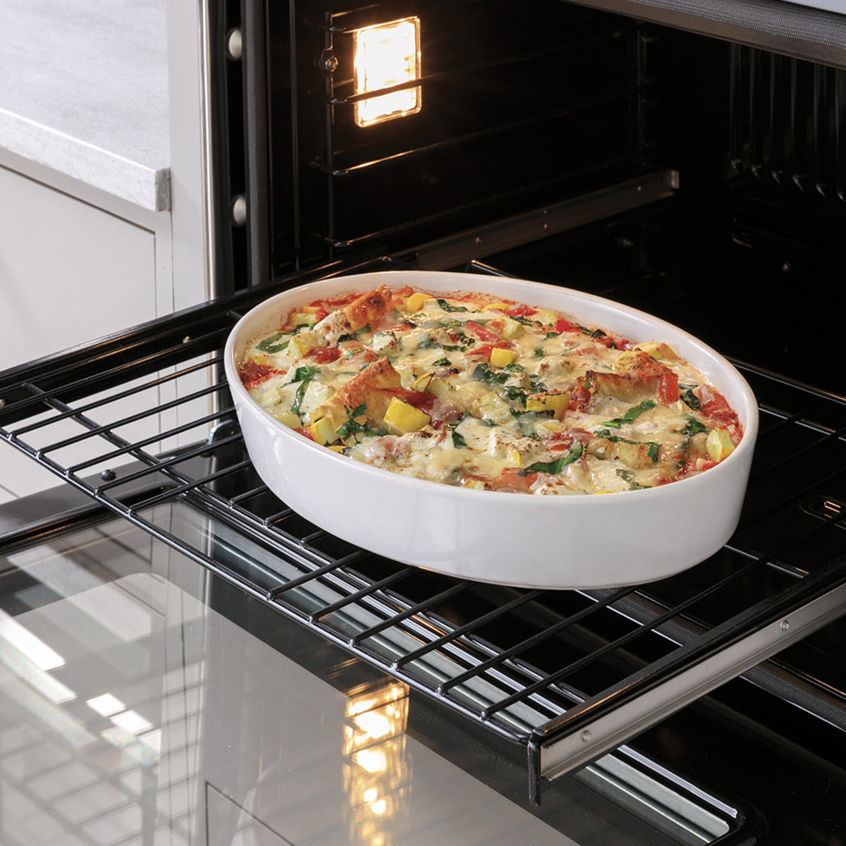 30" Combination Double Wall Oven with Convection and Advantium Technology in Stainless Steel