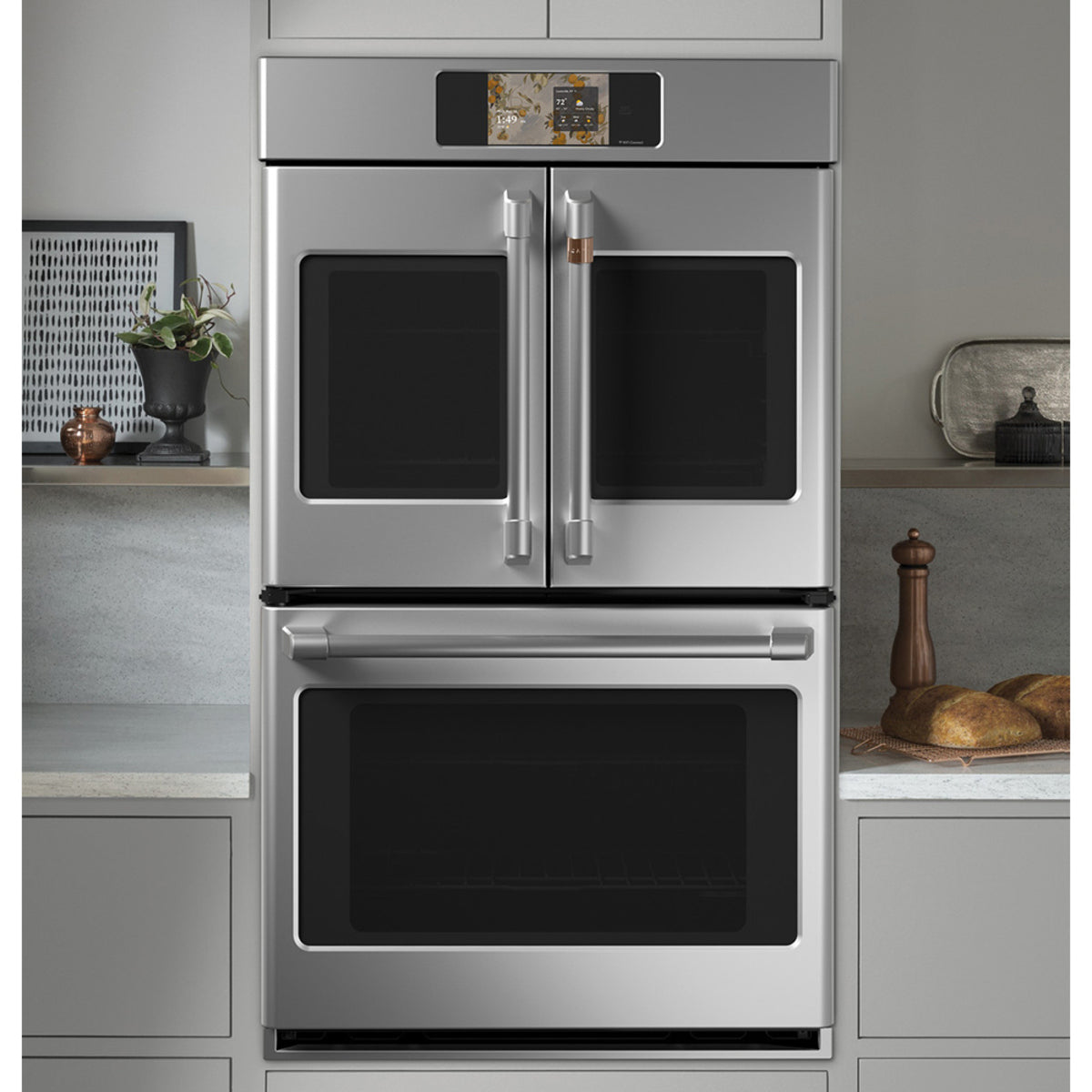 Professional Series 30" Smart Built-In French-Door Double Wall Oven in Stainless Steel