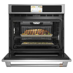 30" Built-In Convection Single Wall Oven with No-Preheat Air Fry in Stainless Steel