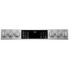 30" Double Oven Gas Range with No-Preheat Air Fry in Stainless Steel