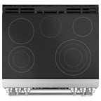 30" Slide-In Radiant Double Oven Range with No-Preheat Air Fry in Stainless Steel