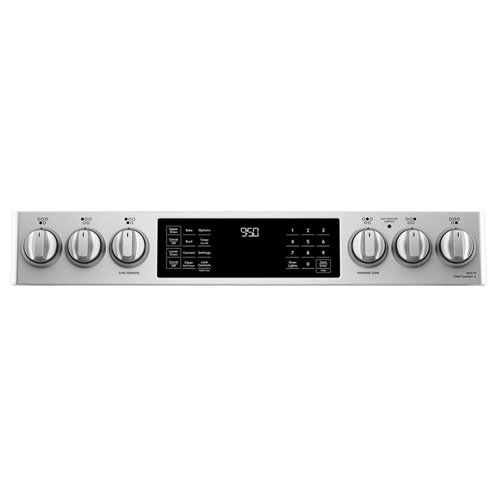 30" Induction Range with Double Oven and No-Preheat Air Fry in Stainless Steel