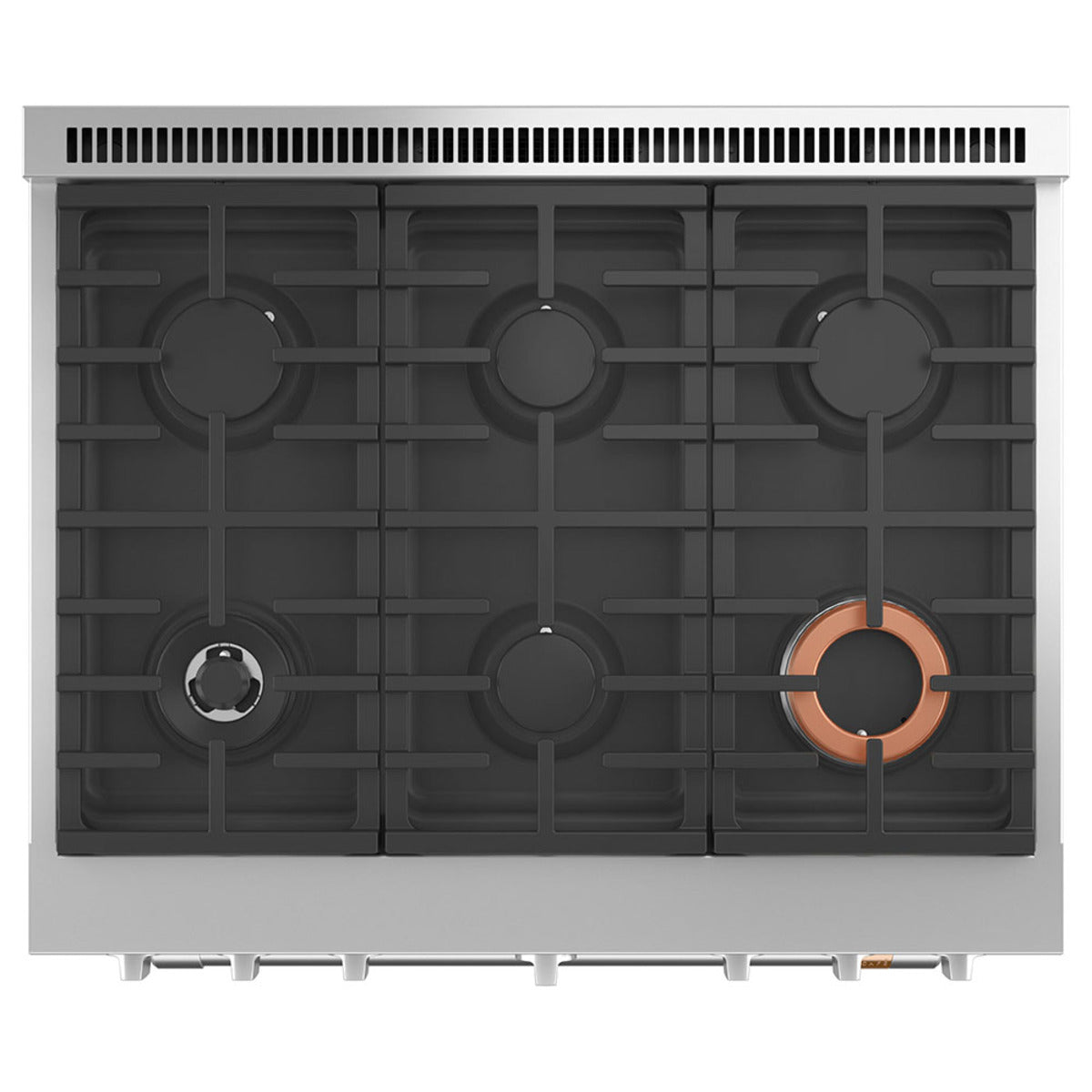 36" Smart All-Gas Commercial-Style Range with No-Preheat Air Fry in Stainless Steel